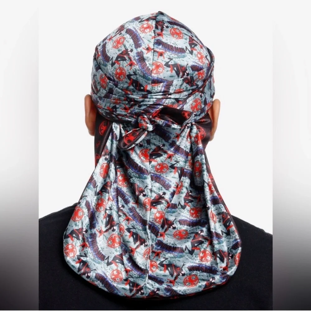Marvel Spiderman Reversible Durag- NWT - Picture 2 of 4